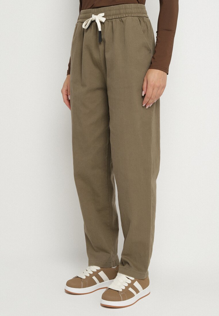 Pantaloni Bej închis