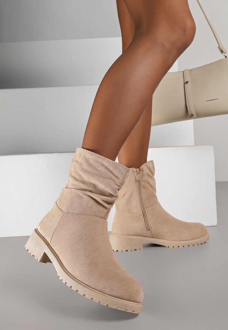 Botine Bej închis