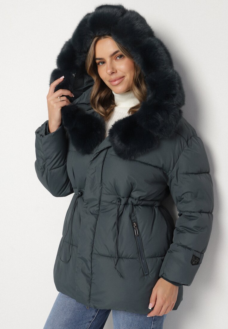 Geacă Verde închis