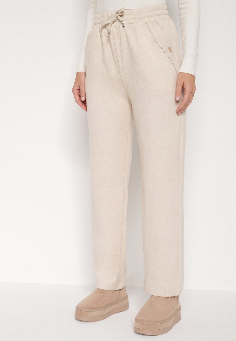 Pantaloni Bej deschis