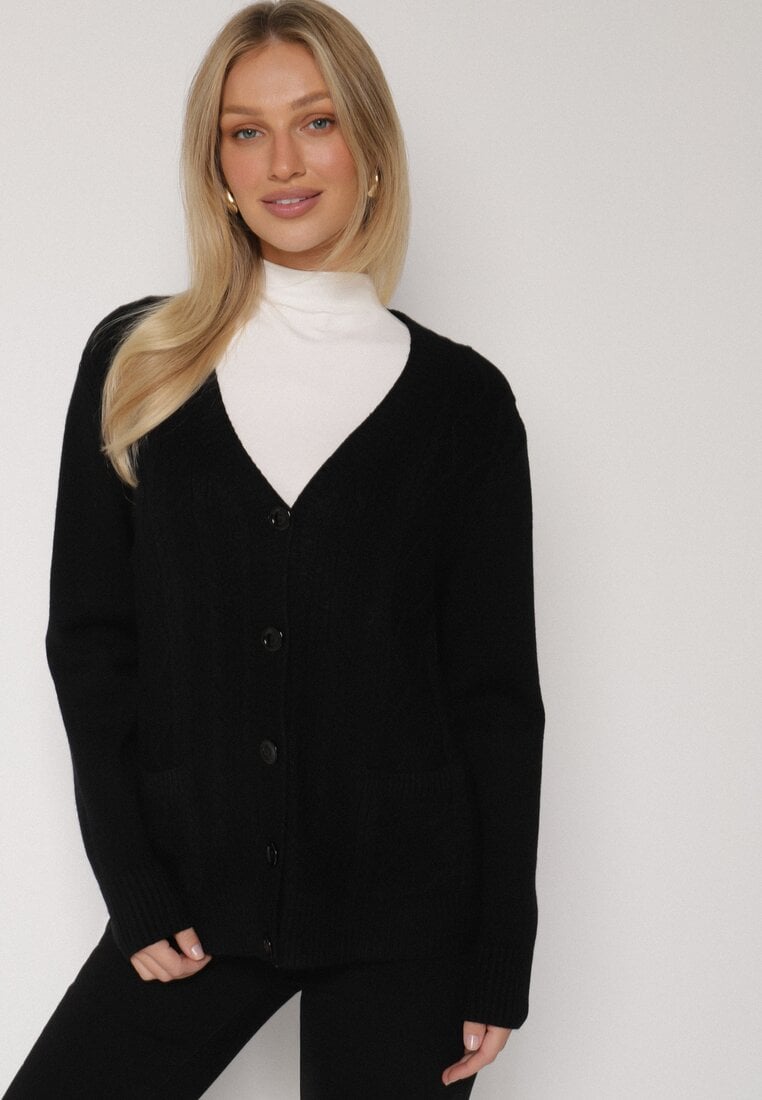 Cardigan Negru