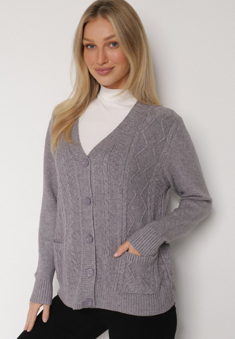 Cardigan Gri