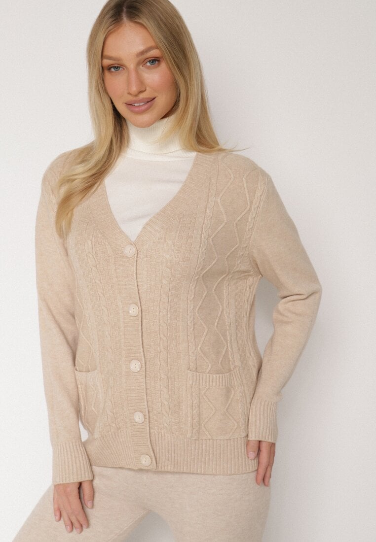 Cardigan Bej deschis