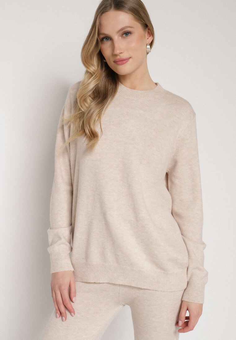Pulover Bej