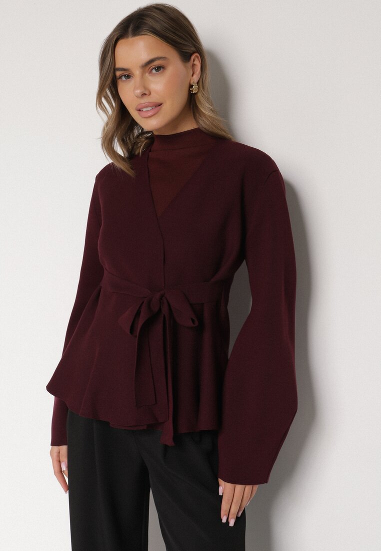 Cardigan Bordo