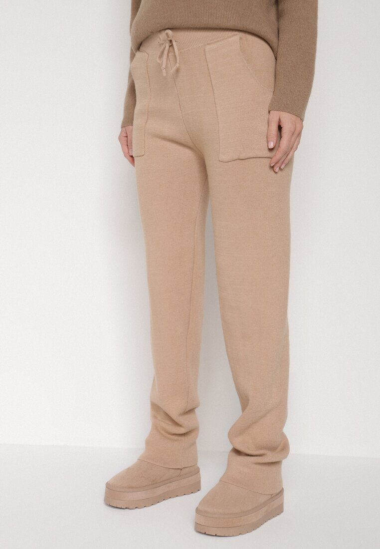 Pantaloni Bej închis