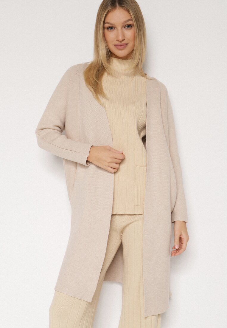 Cardigan Bej