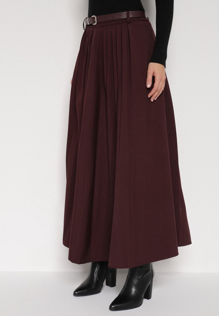 Fustă Bordo