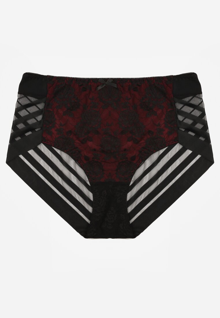 Chiloți Negru cu roșu