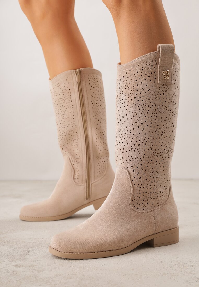 Botine Bej închis