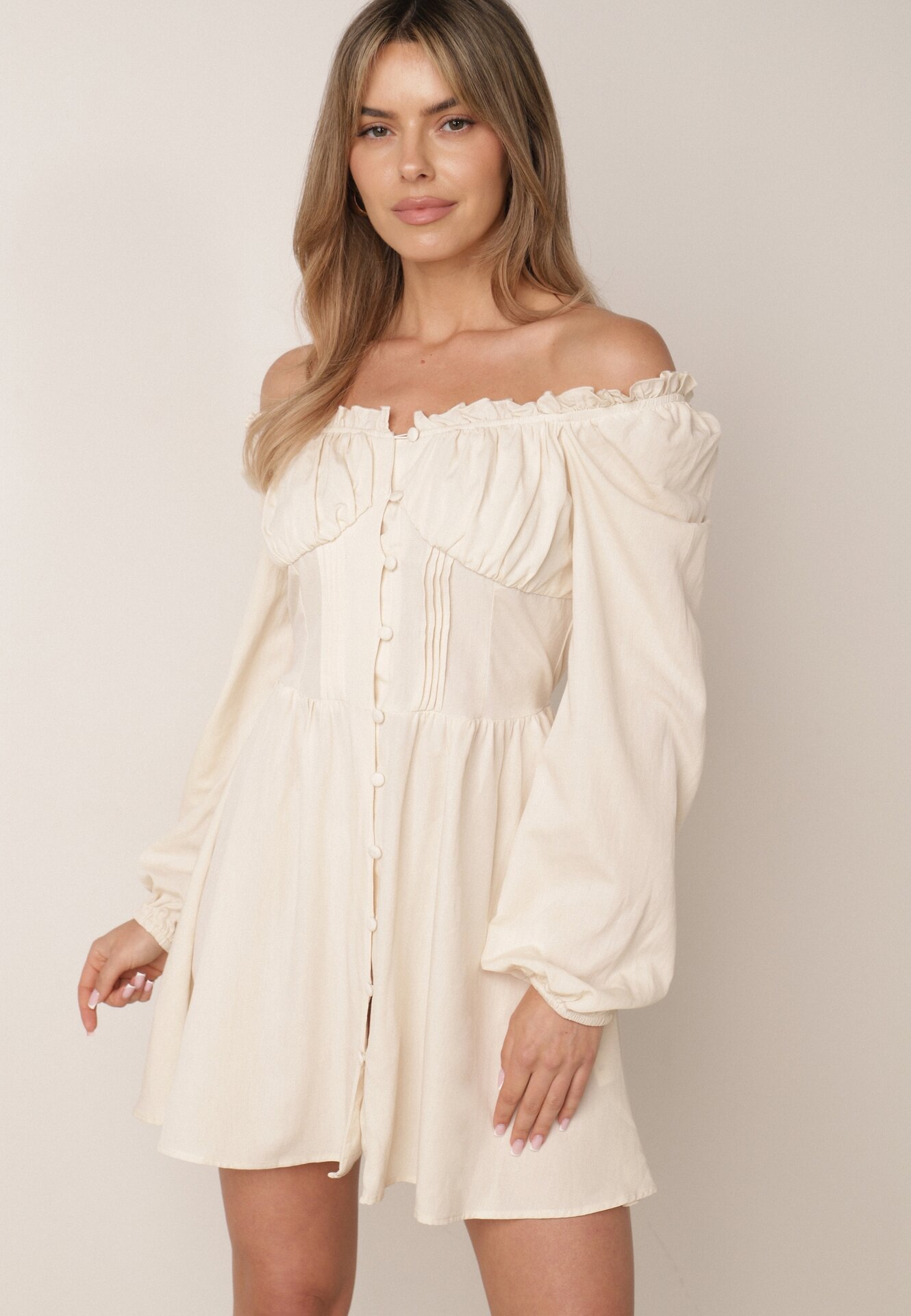 Rochie Bej deschis