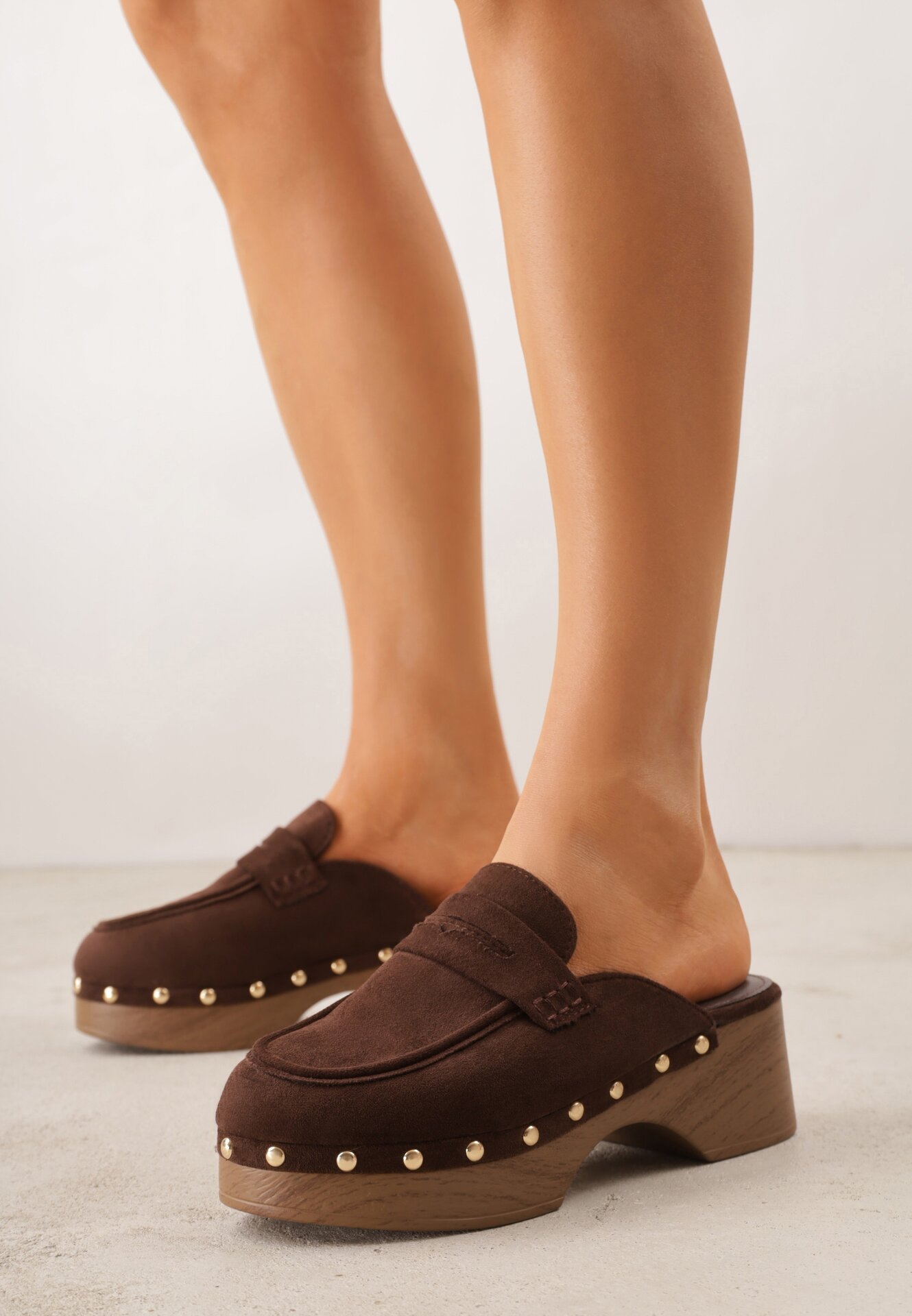 Papuci Maro Saboți stil mocasin cu nituri Hanaria