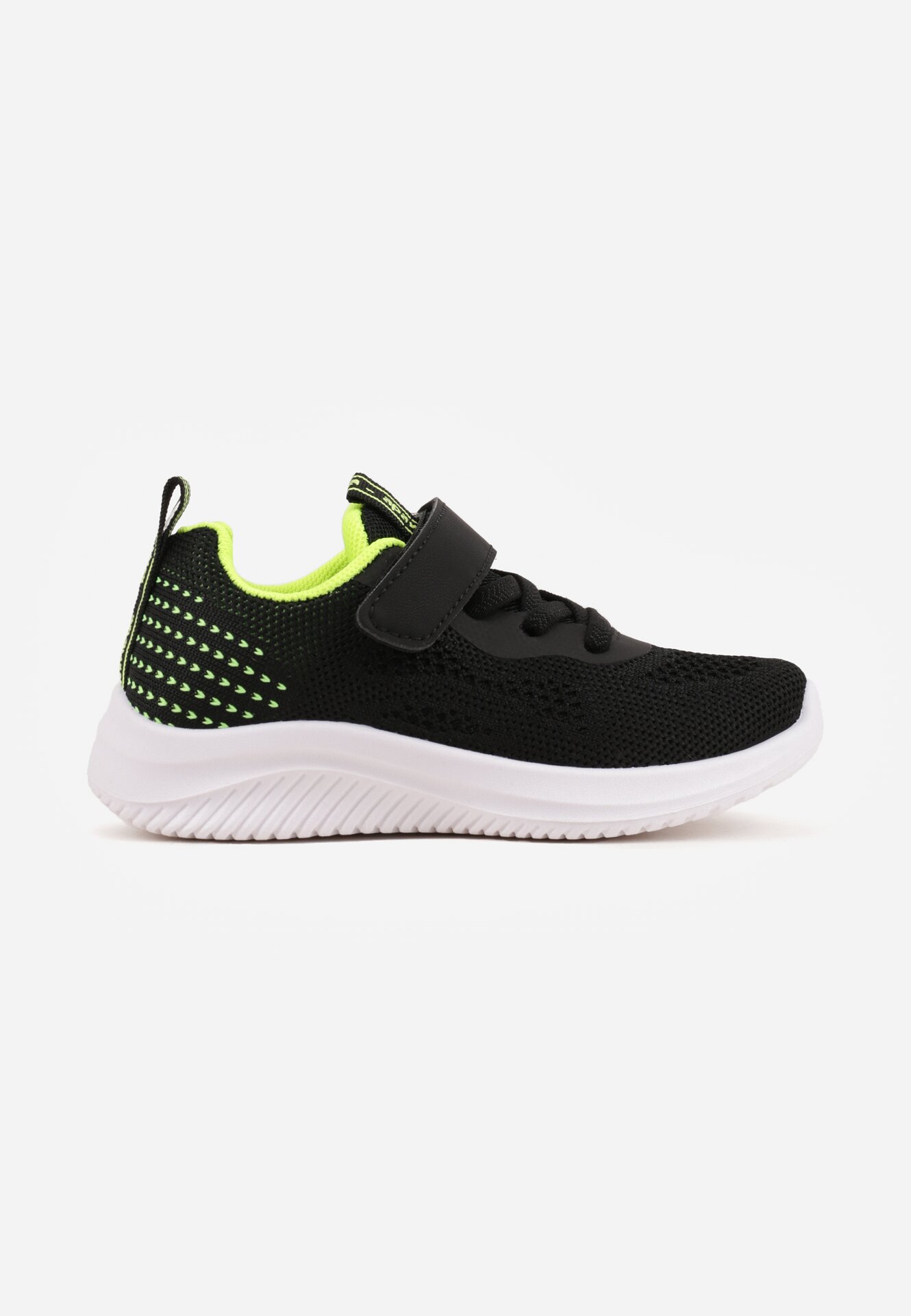 Pantofi sport Negru cu verde