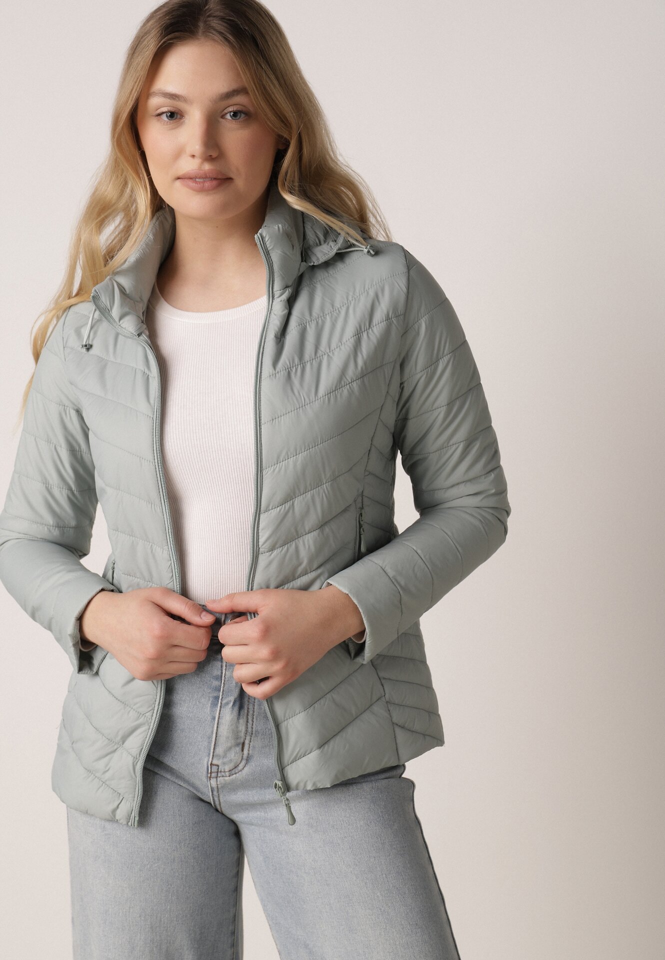 Geacă Verde deschis