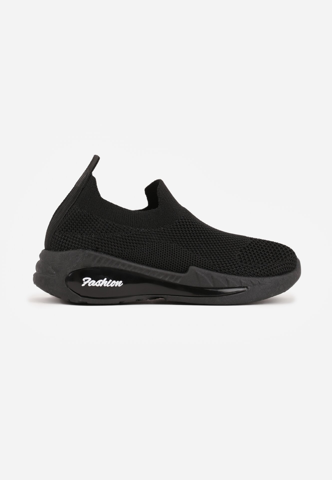 Sneakers negri slip-on cu față din plasă Oaradah