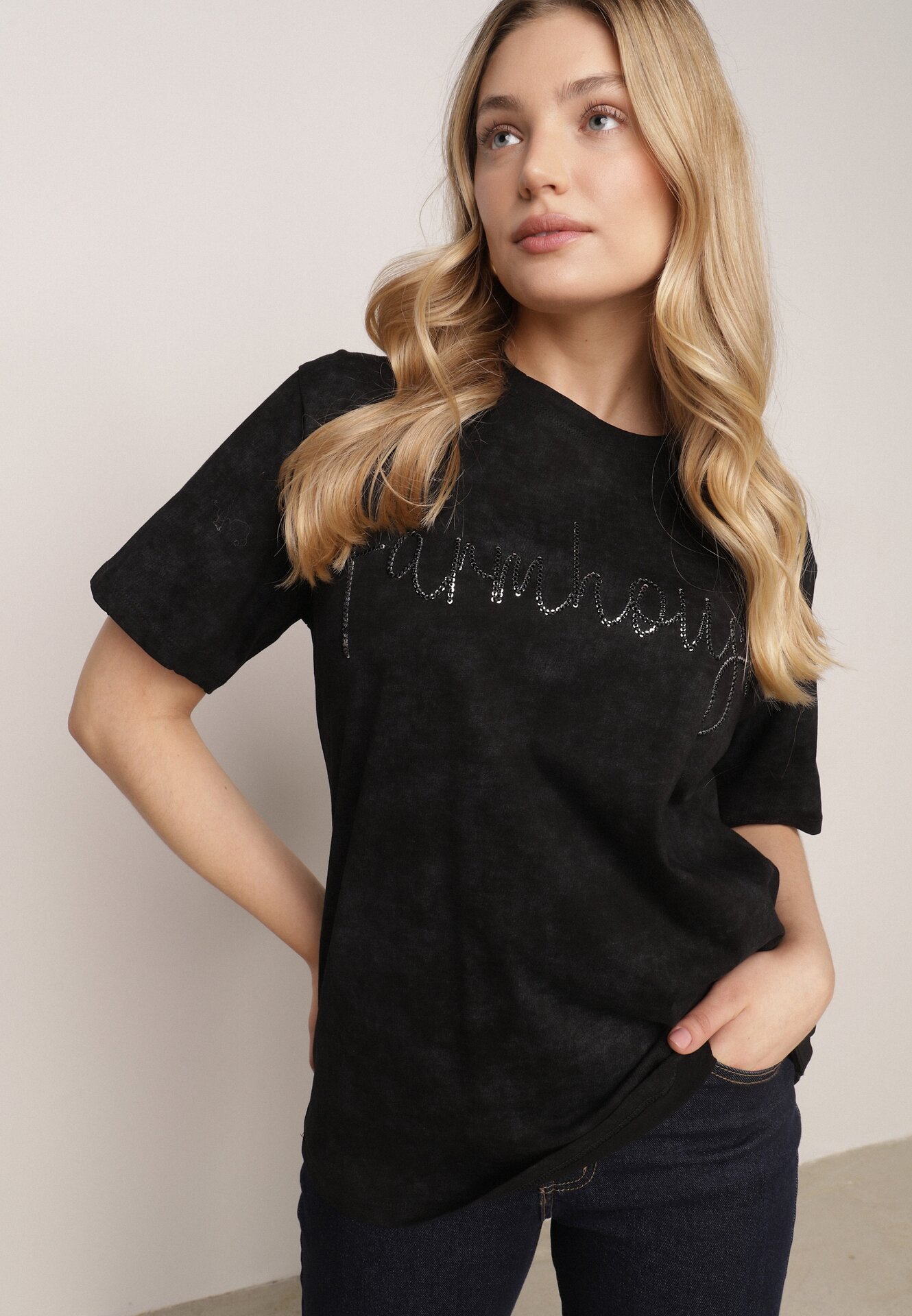 T-shirt Negru