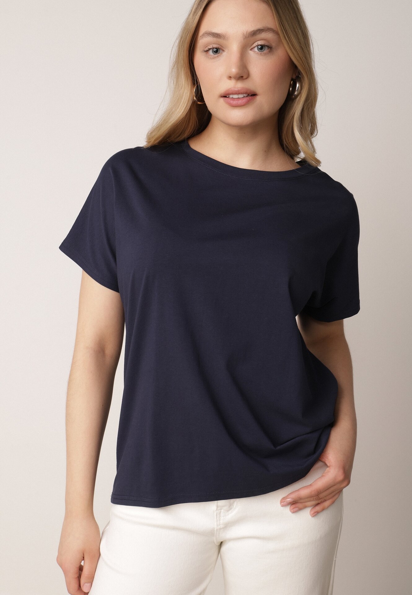T-shirt Bleumarin