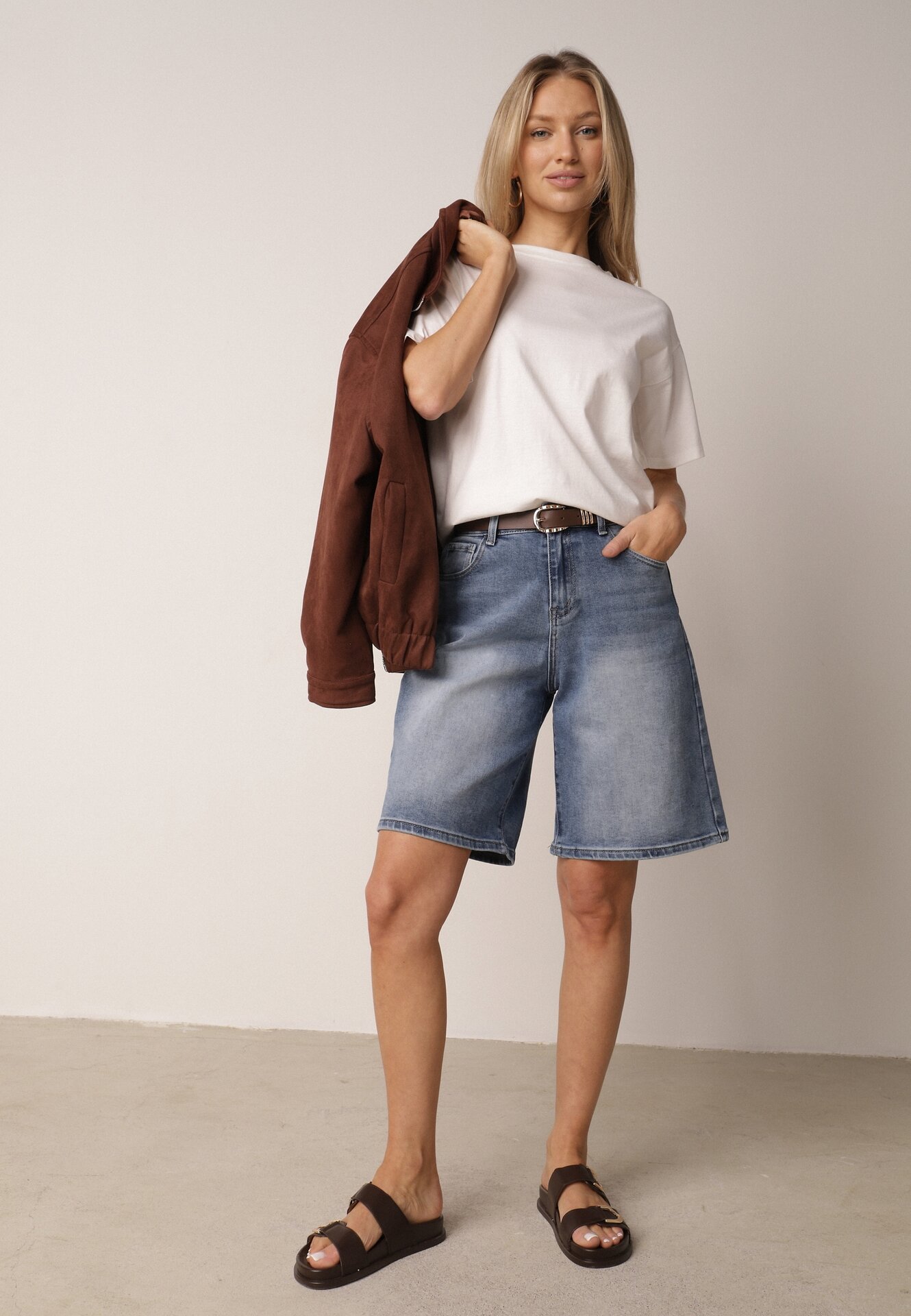 Pantaloni scurți Albaștri