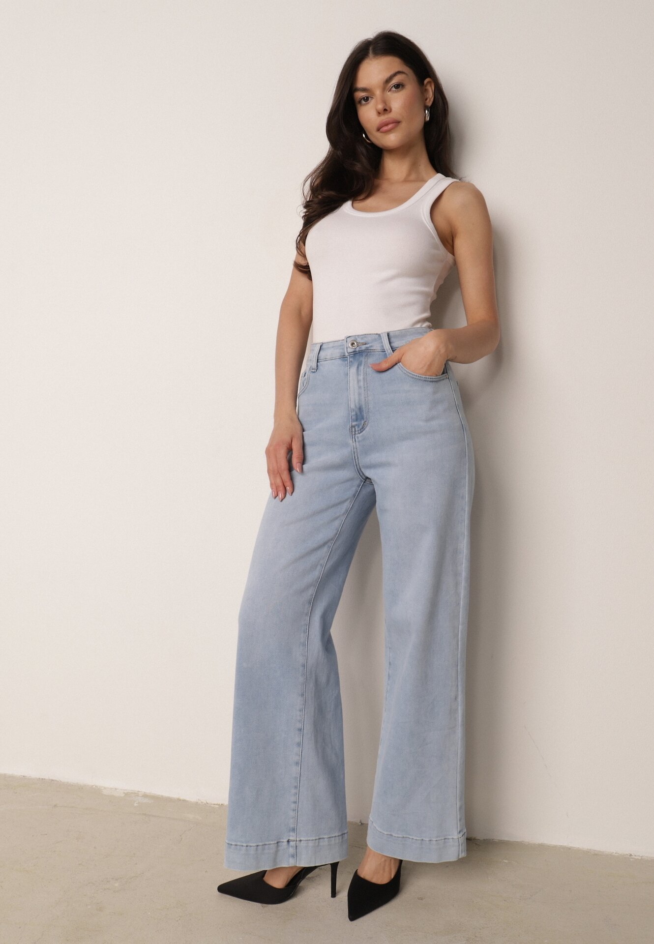 Blugi Albastru deschis