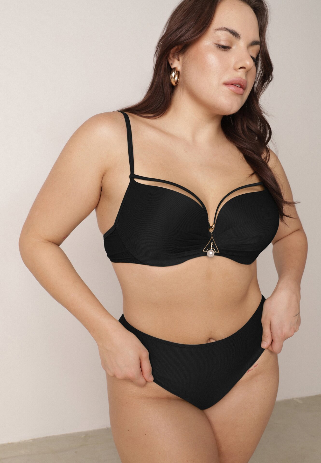 Costum de baie bikini Negru
