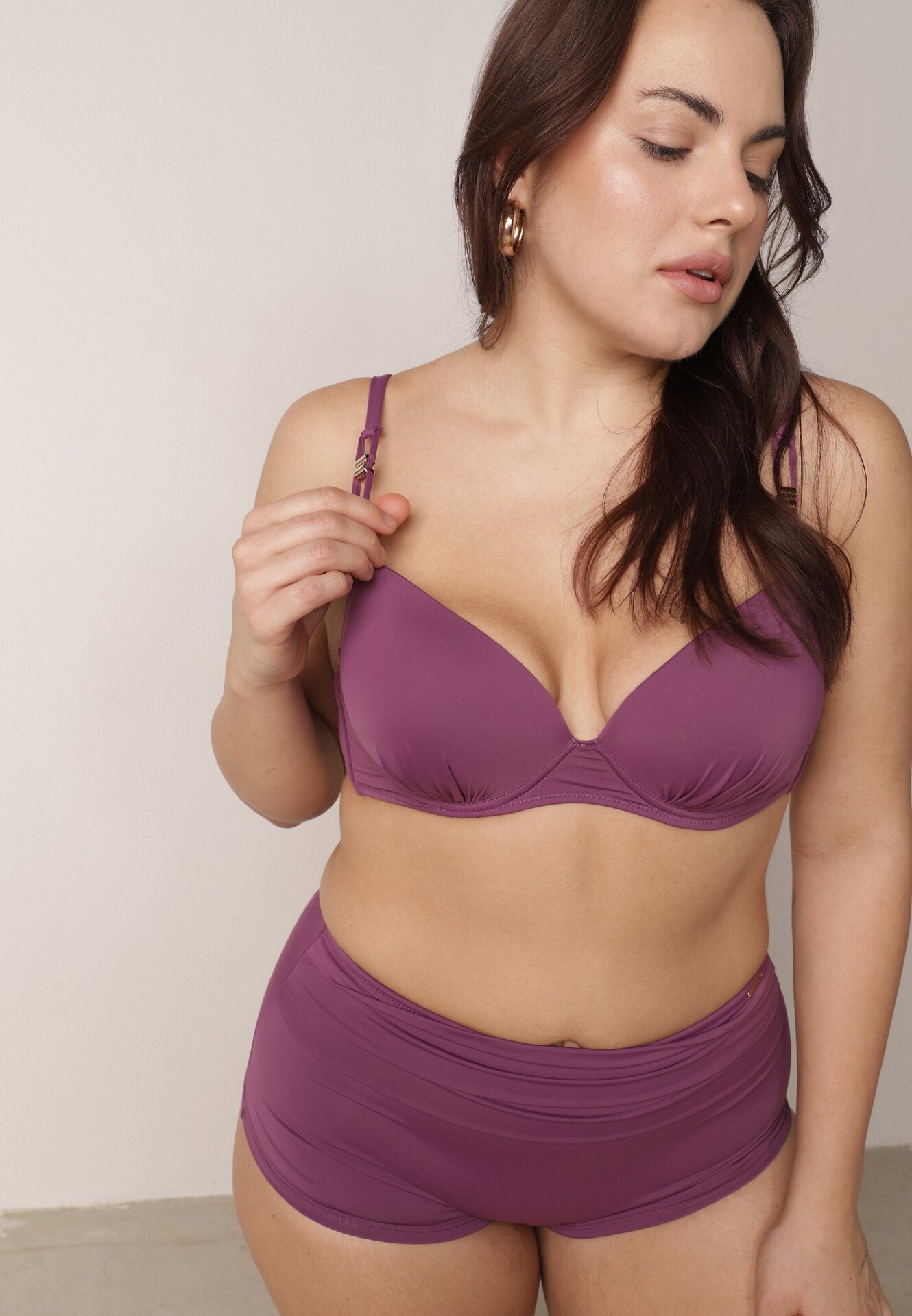 Costum de baie bikini Mov