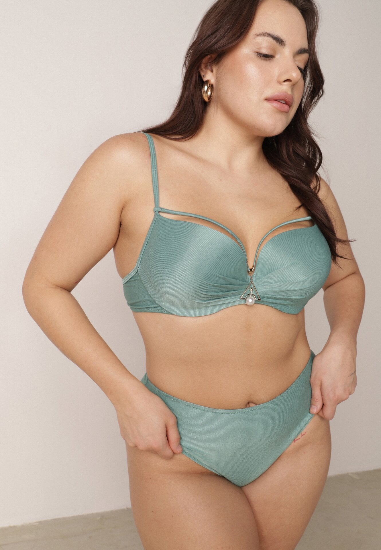 Costum de baie bikini Verde deschis