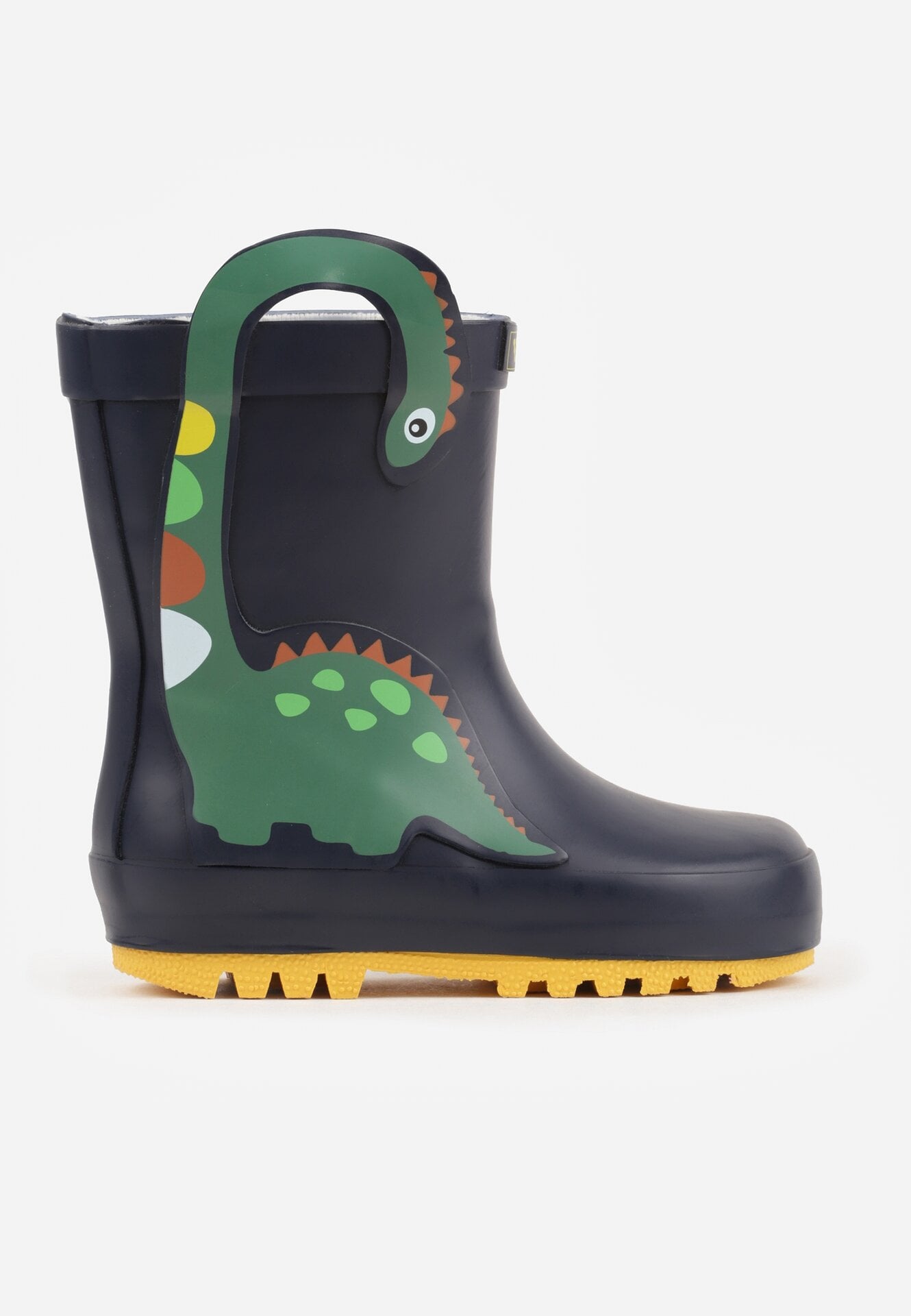 Cizme de cauciuc Bleumarin cu verde