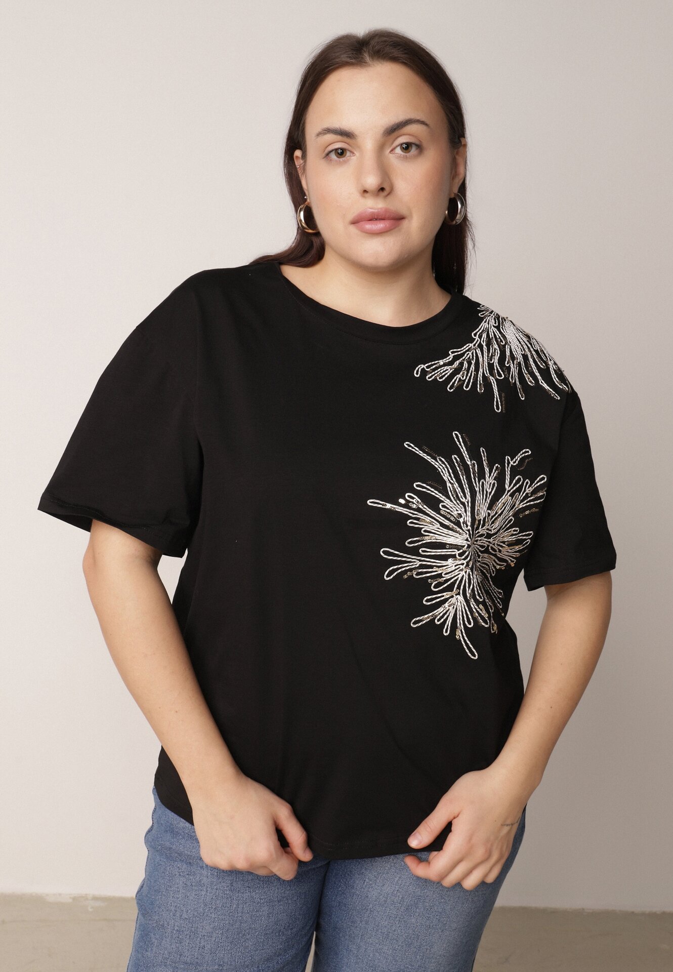 T-shirt Negru