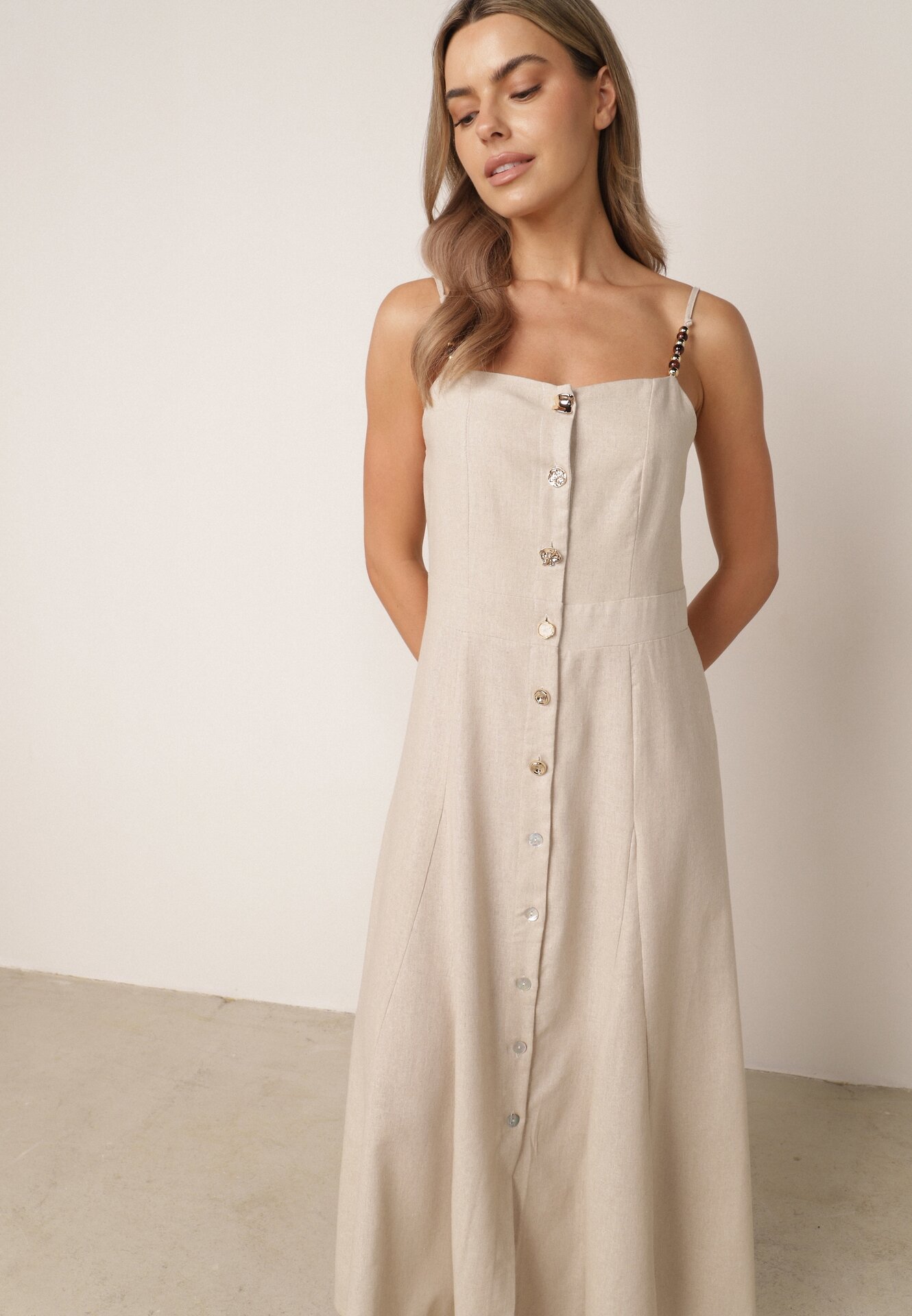 Rochie Bej deschis