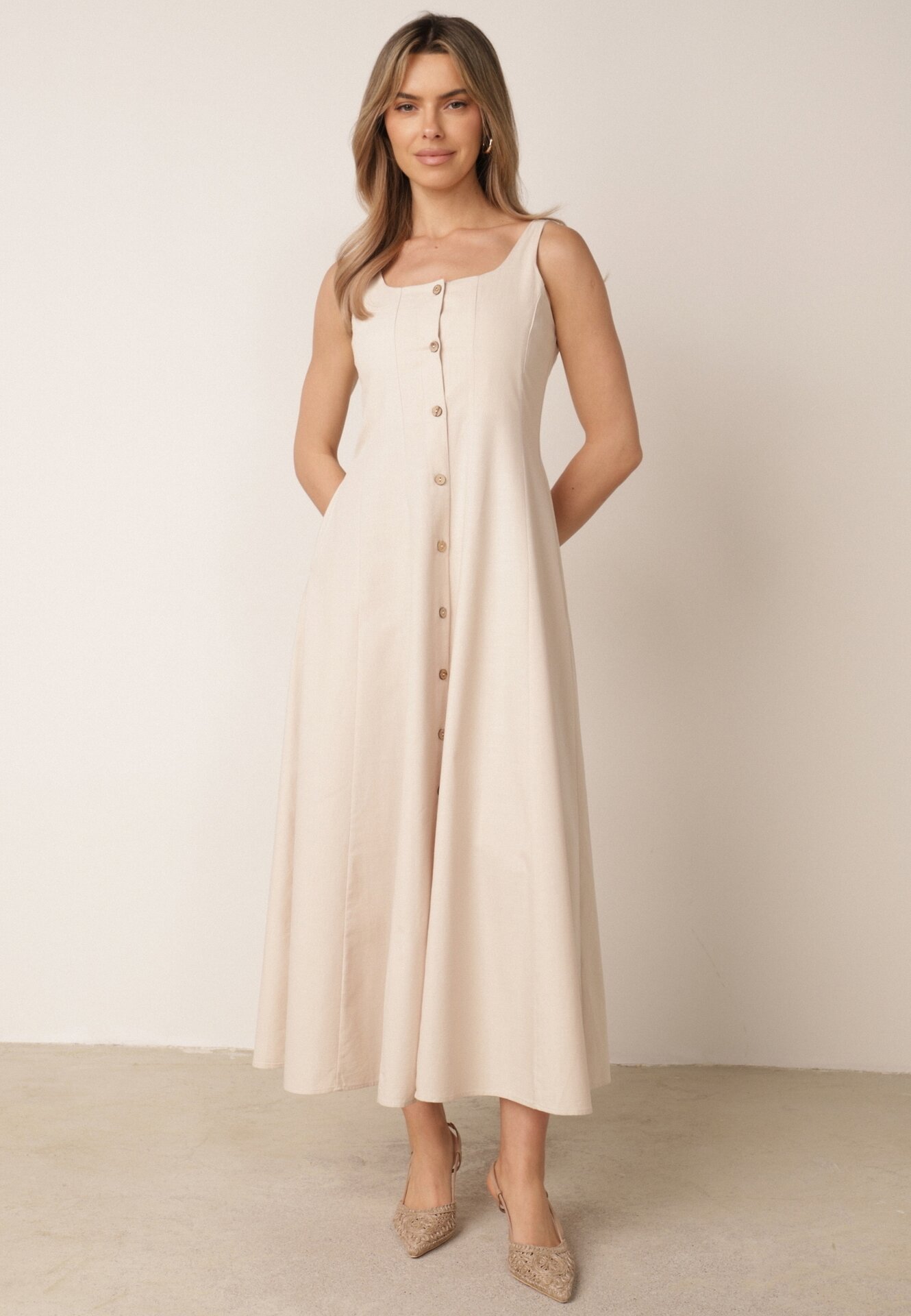 Rochie Bej