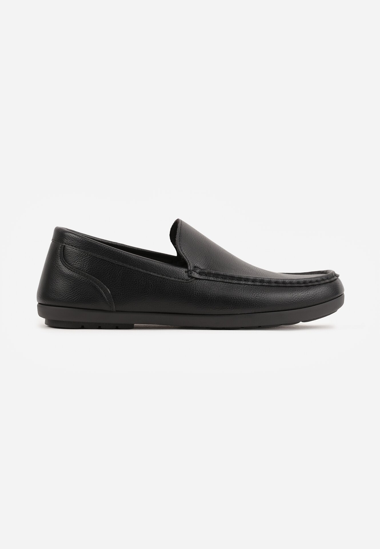 Mocasini cu cusături decorative Gildal Negri