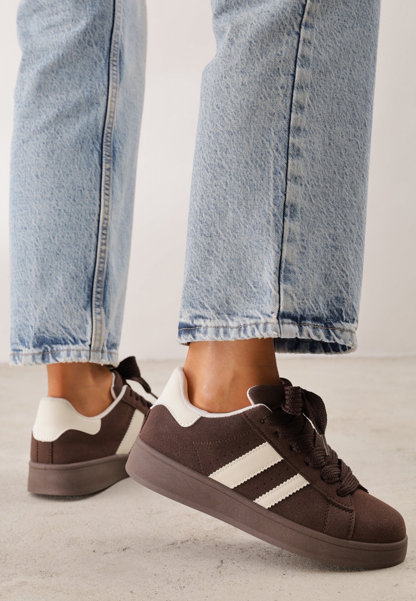 Sneakers Maro închis