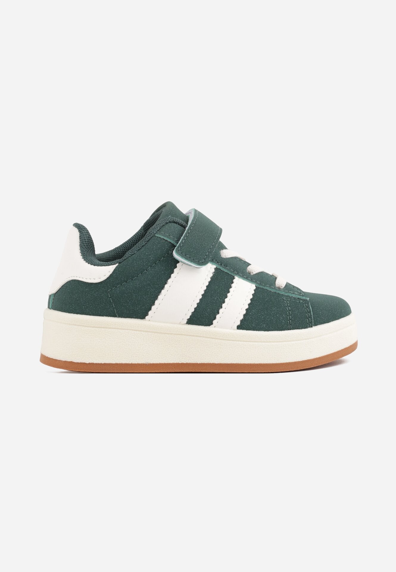Sneakers sport cu două barete laterale Noam Verzi
