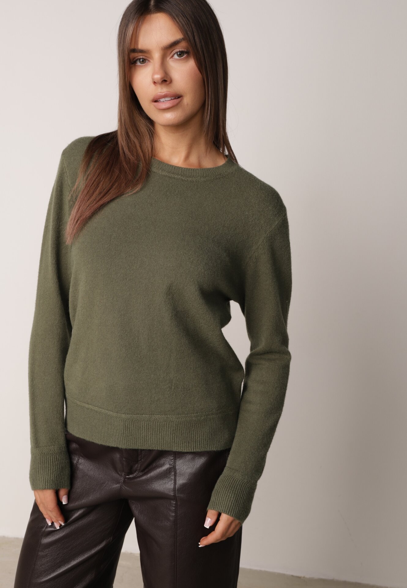 Pulover Verde închis