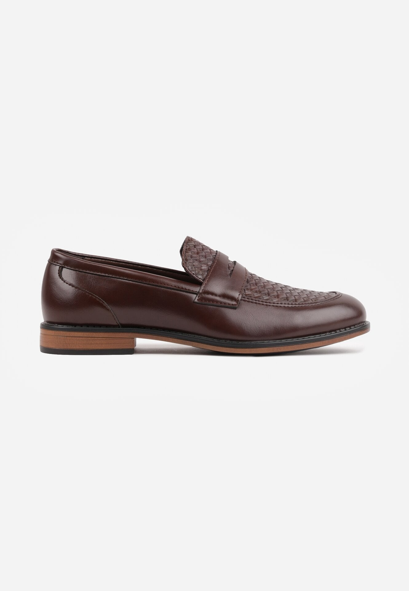 Pantofi tip mocasin cu fețe embosate Bellamiss Maro