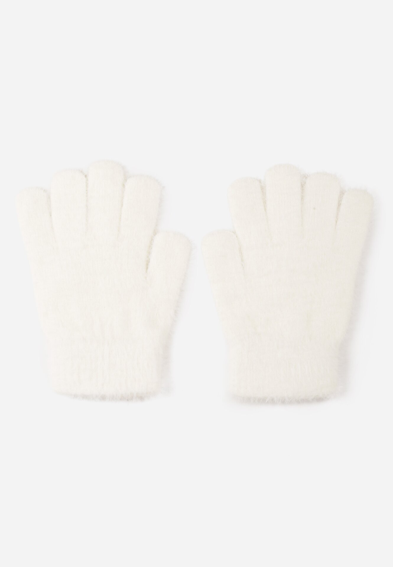 Mănuși din tricot Callio Bej deschis