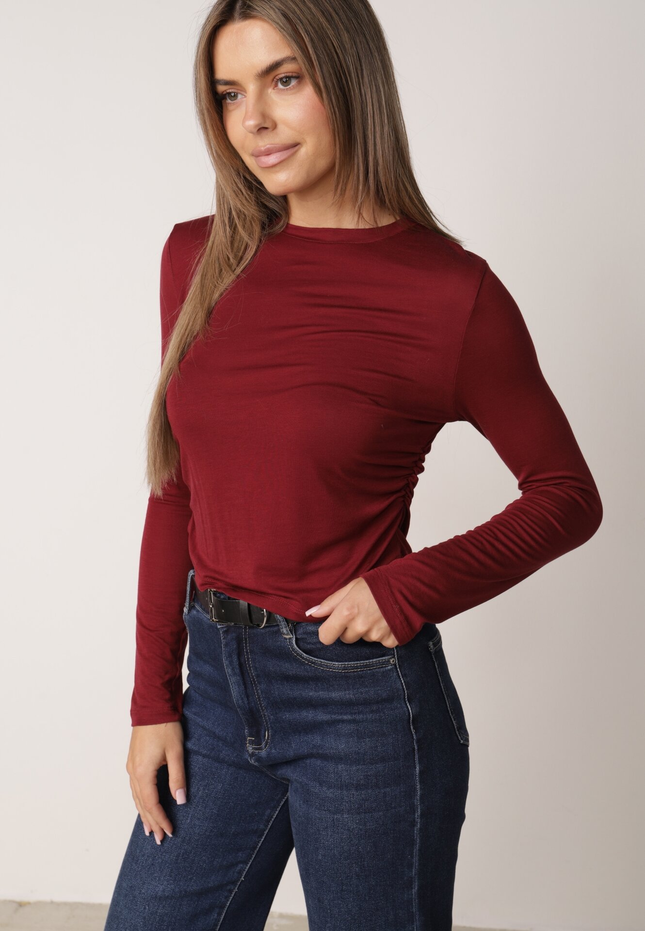Bluză Bordo