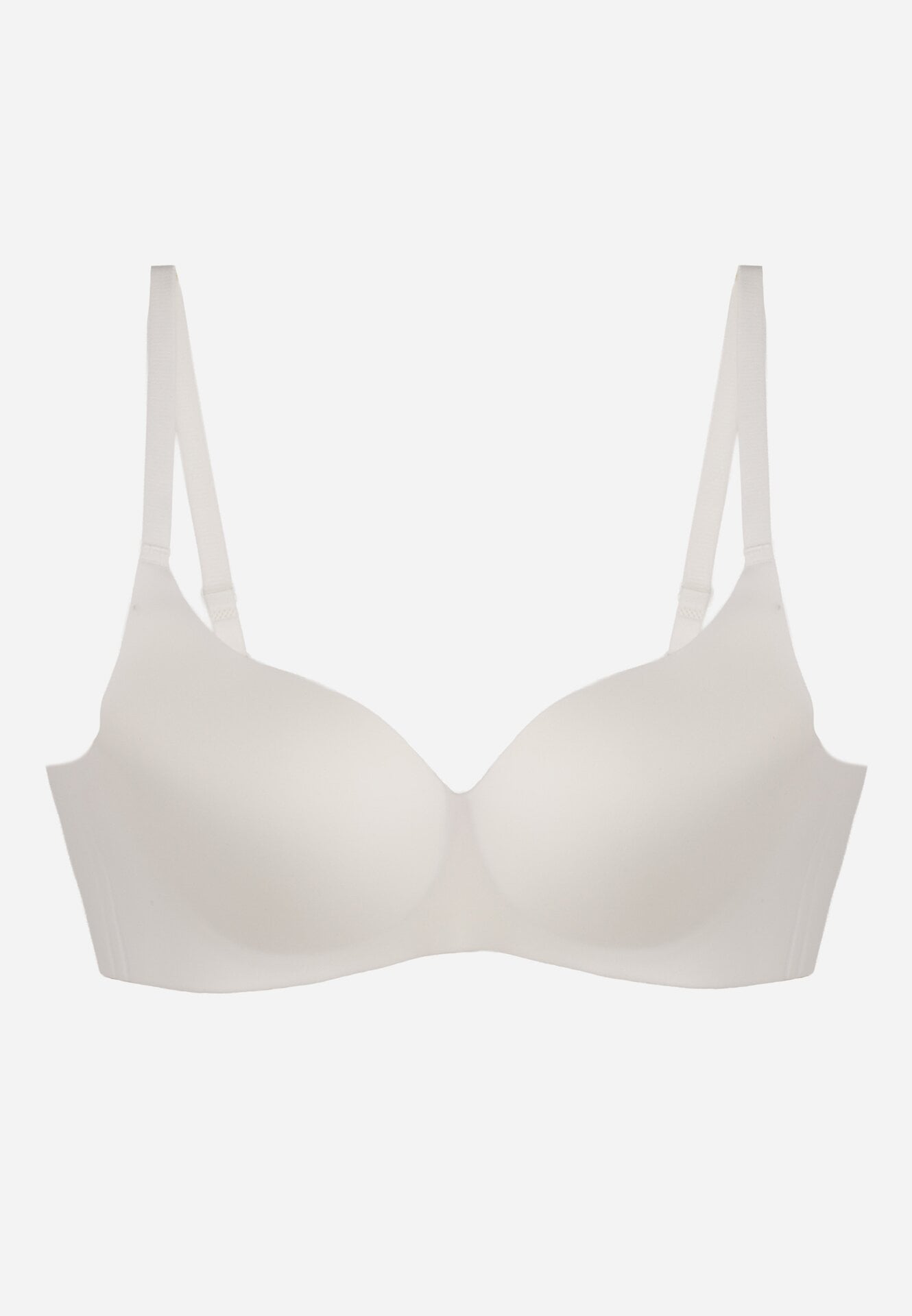 Sutien Basic minimalist fără sârmă simplu Isealea Alb