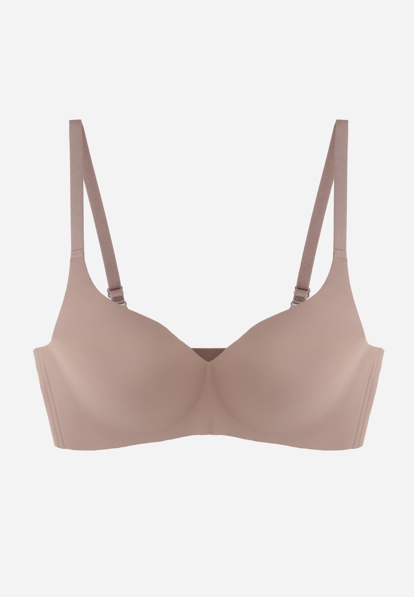Sutien Basic minimalist fără sârmă simplu Isealea Bej