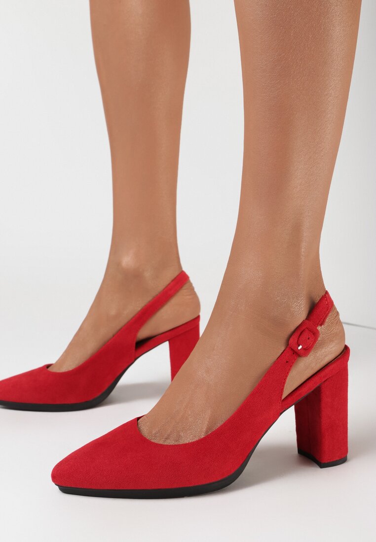 Czerwone Sandały Madede