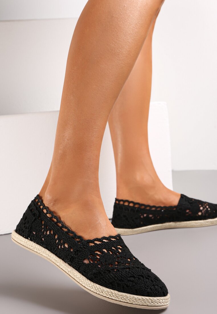 Espadrile Negre