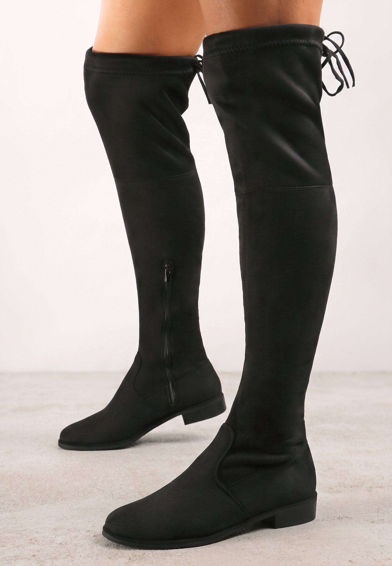 Cizme negre Lady In Grey