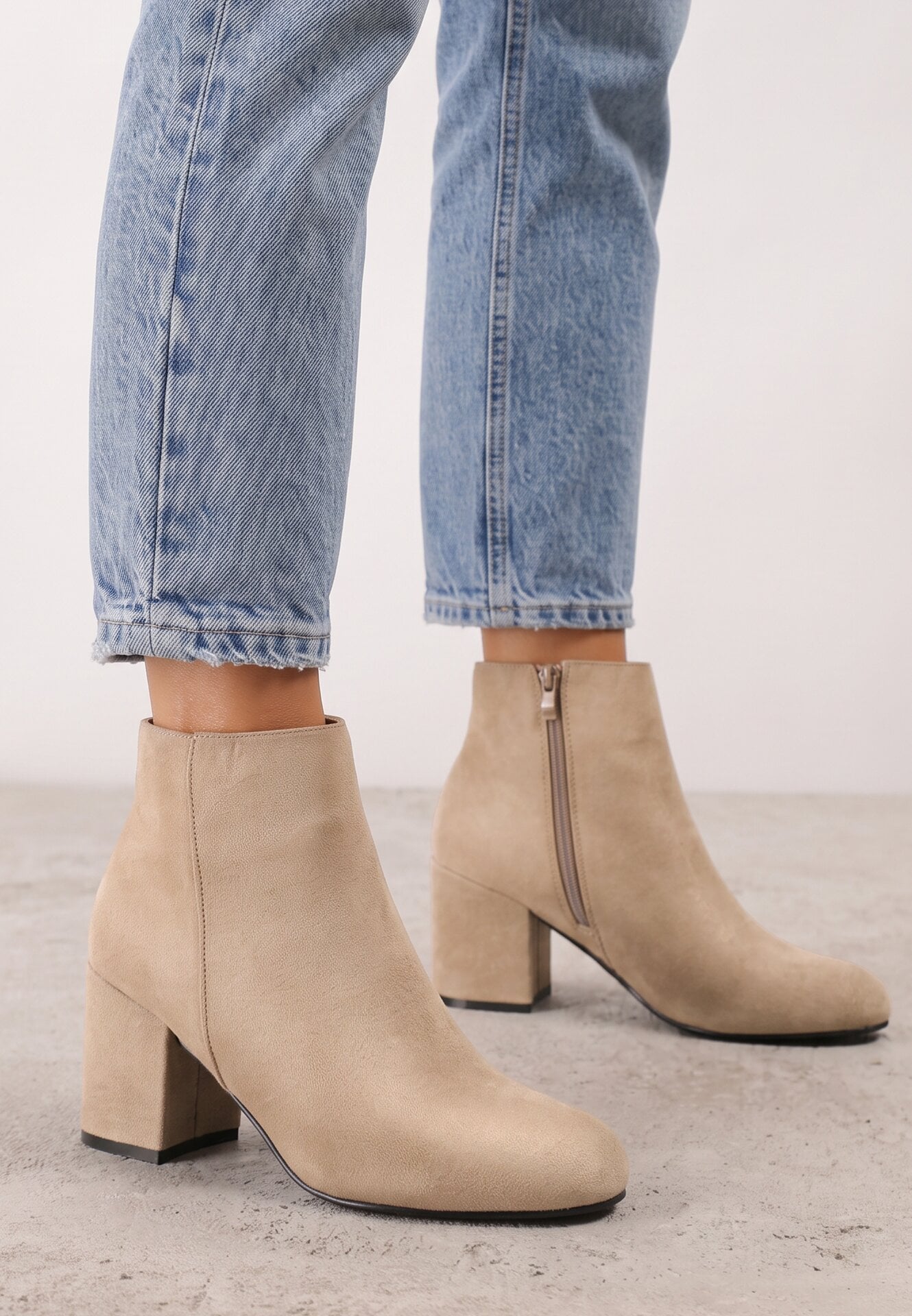 Botine Bej Sleekness