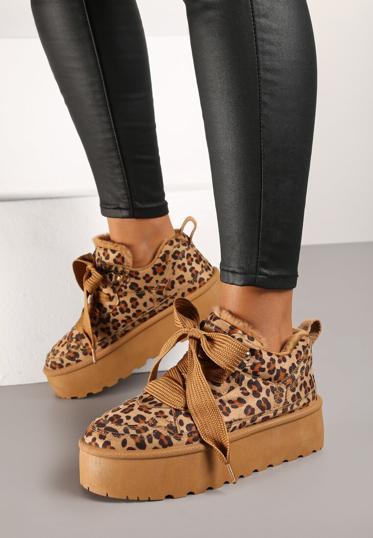 Sneakers Imprimeu leopard
