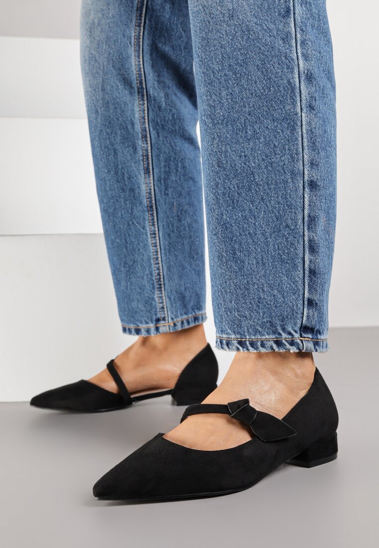 Pantofi cu toc Negri