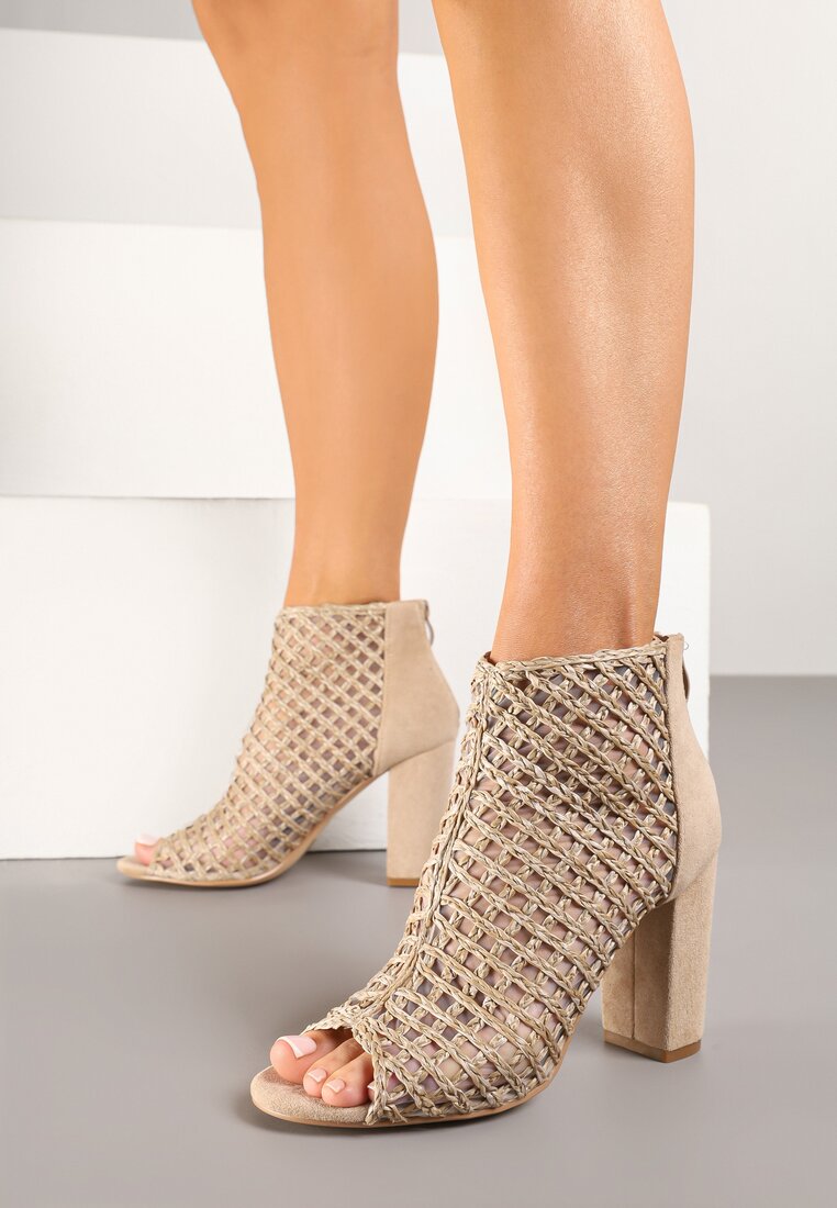Botine Bej închis