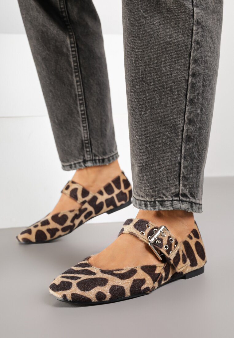 Balerini Imprimeu leopard