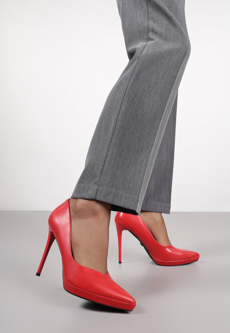 Pantofi stiletto Roșii