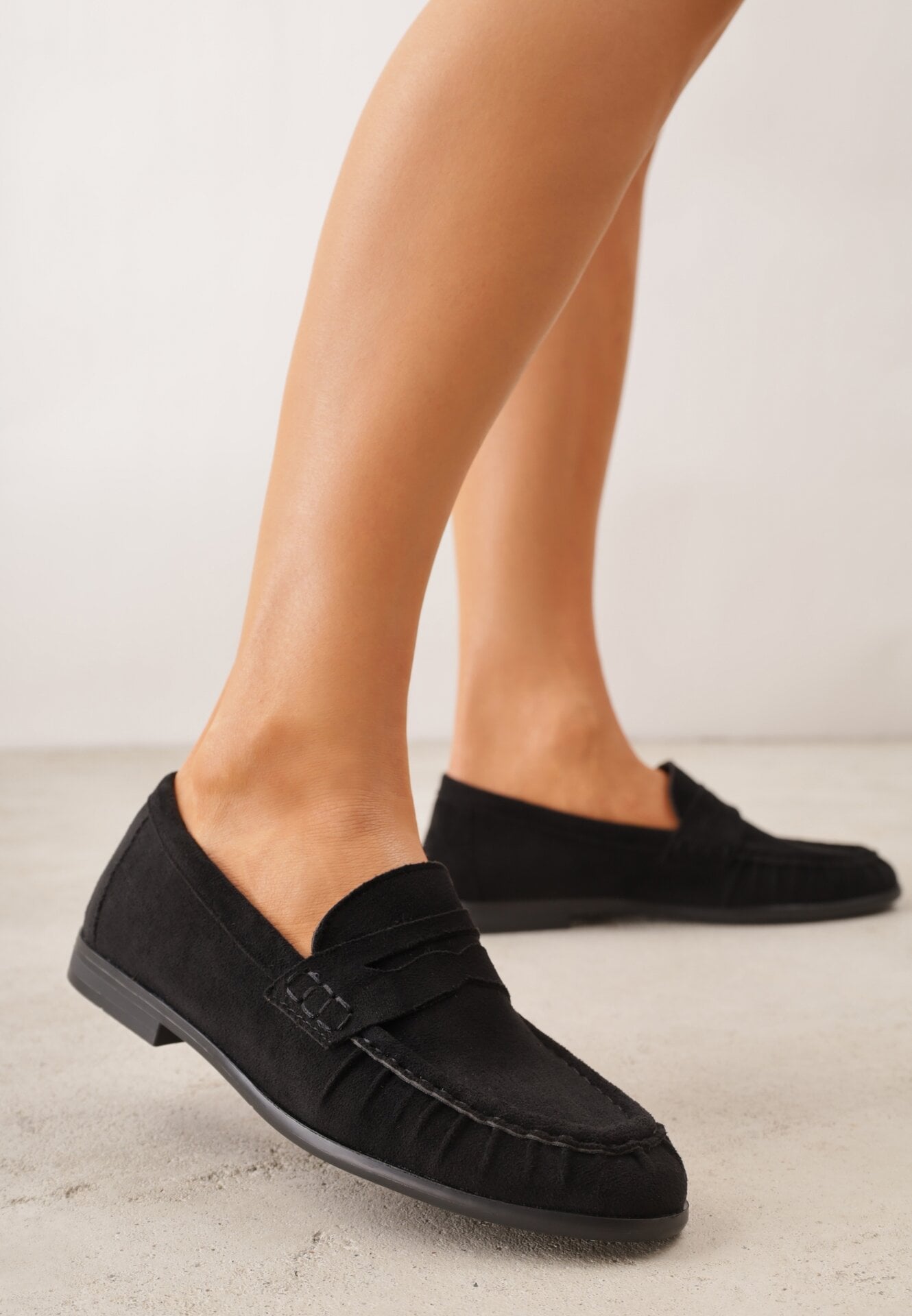 Mocasini Negri Încrețiți VICES cu Branț din Piele Naturală Nerihaneh