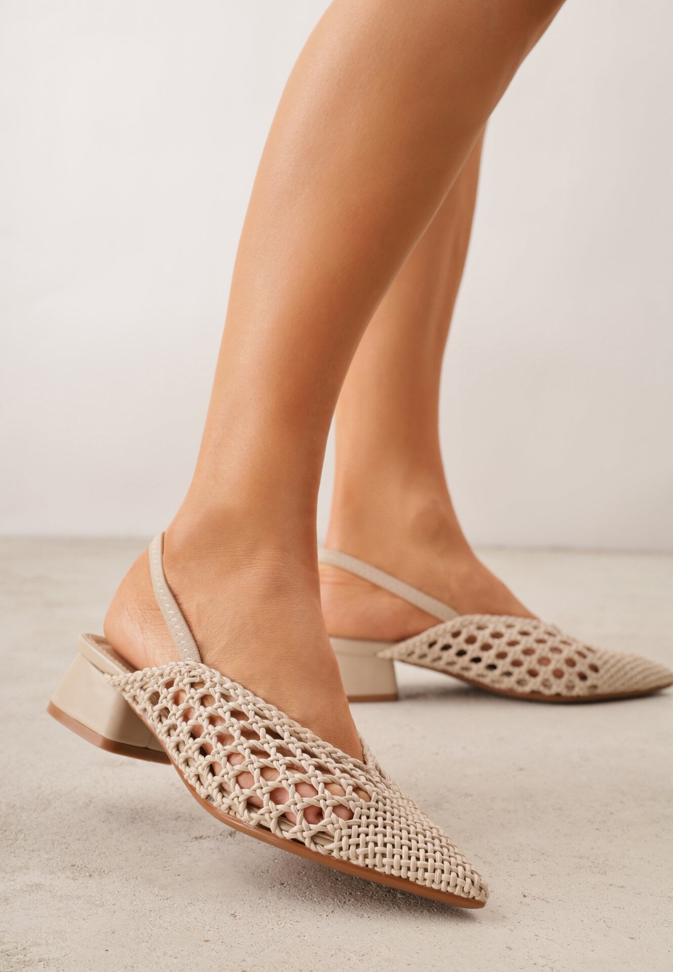 Pantofi cu toc Bej închis